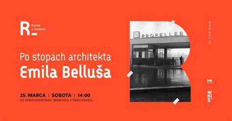 Portrét architekta Emila Belluša