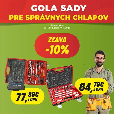 Základné komponenty Gola sady