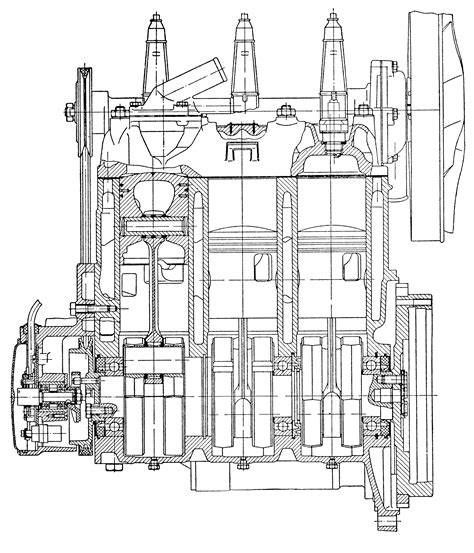 Detail protiprachové úpravy motoru
