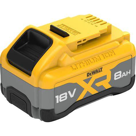 Dewalt XR Li-ion battery range
