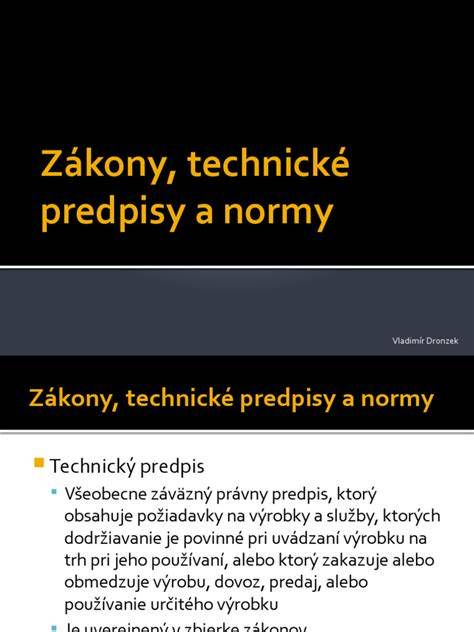 Základné právne predpisy a technické normy pre rekonštrukciu stavieb
