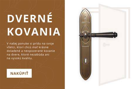 Detail matného nerezového kovania na dvere