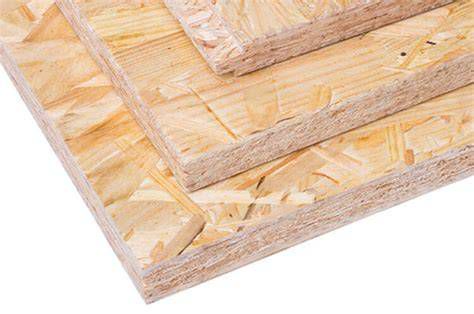 Detail OSB dosky s perom a drážkou