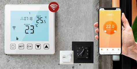Inteligentná regulácia vykurovania pomocou termostatu a smartfónu