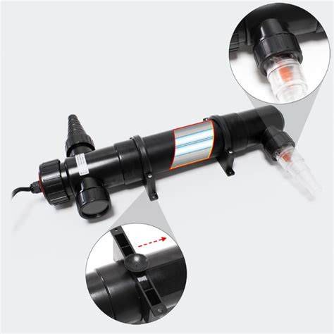 UVC lampa v systéme jazierkovej filtrácie