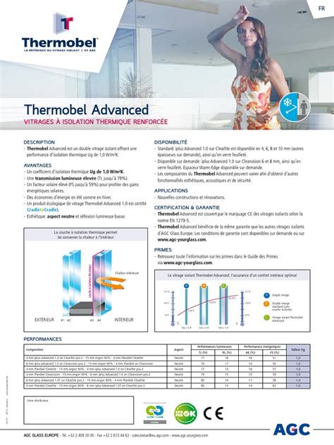 Detail skla Thermobel® VIP v parapetnom paneli