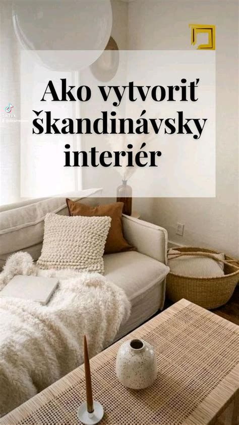 Svetlý a útulný škandinávsky interiér chaty