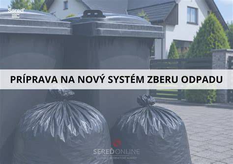 Vizualizácia nového systému zberu odpadu s použitím žetónov