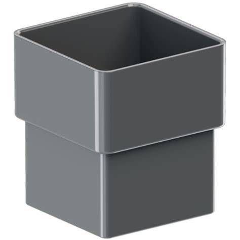 Hranatý odkvapový systém KROP PVC