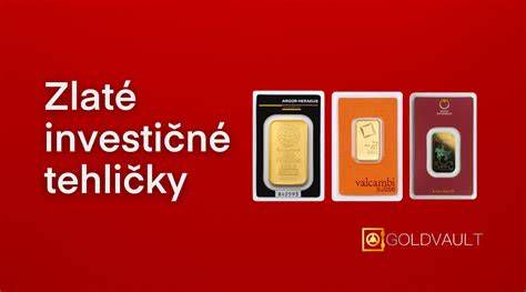 Zlaté investičné tehličky rôznych hmotností