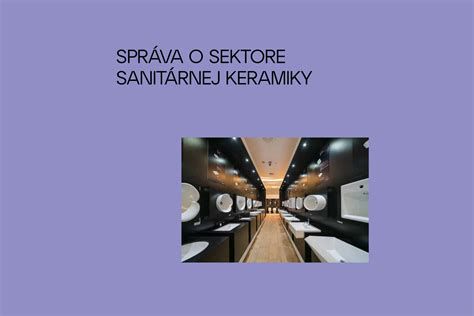 Prehľad materiálov sanitárnej keramiky