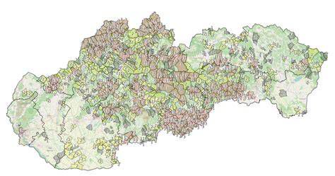 Mapa regiónu Modry s vyznačenými rekonštrukčnými projektmi