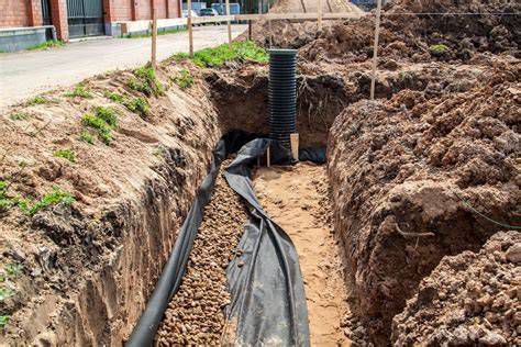 Príklady poškodenia drenážneho potrubia