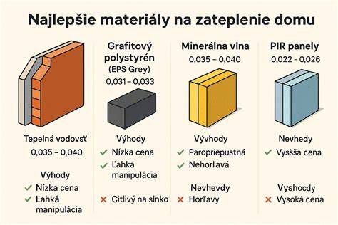 Porovnanie nákladov na stavebné materiály