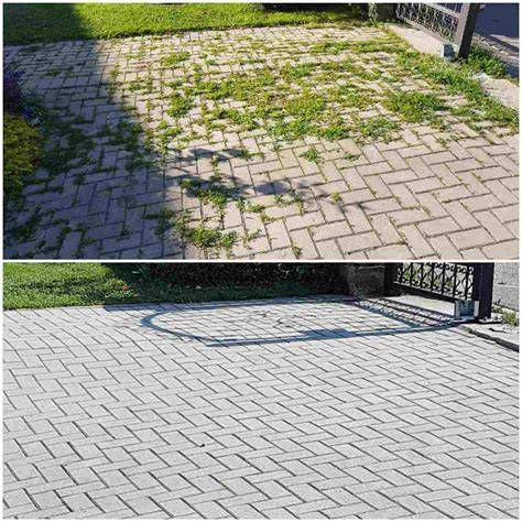 Ukážka rôznych typov betónovej dlažby v modernej záhrade