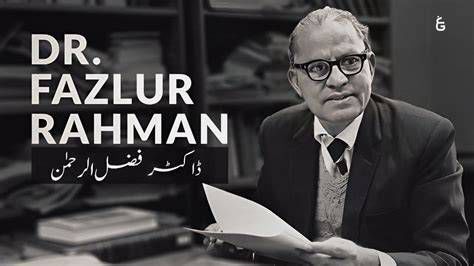 Portrét Dr. Fazlur Rahmana Khana