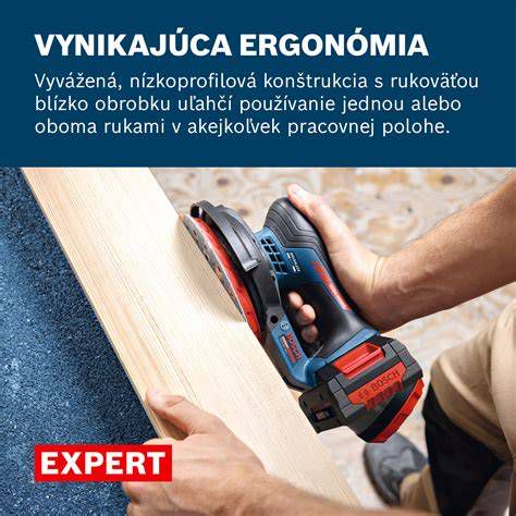 Akumulátorová excentrická brúska