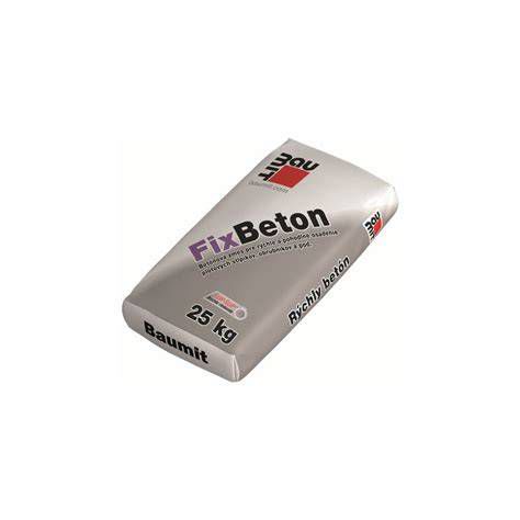 Vrece suchej betónovej zmesi Baumit FixBeton 25 kg