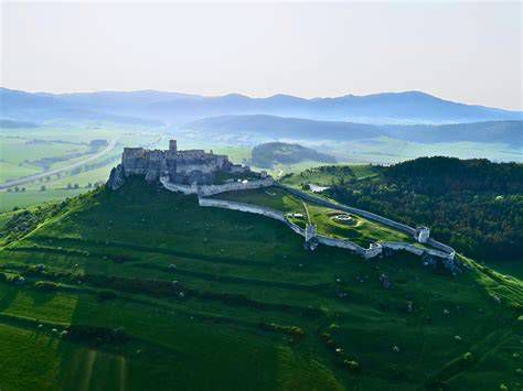 Spišský hrad z vtáčej perspektívy