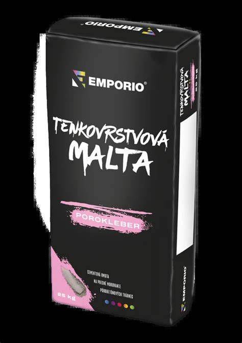 Aplikácia tenkovrstvového lepidla na pórobetón