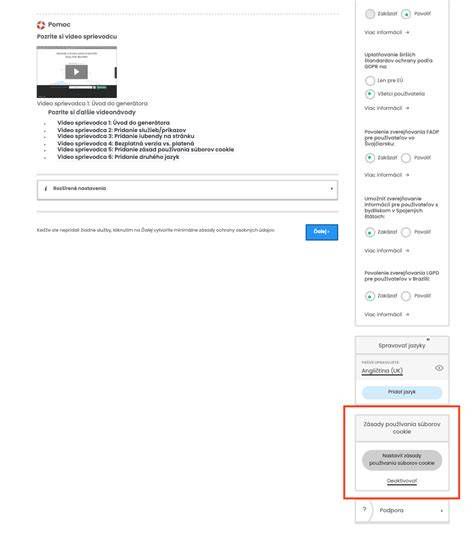 Ikony cookies a zásad ochrany osobných údajov