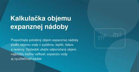 Diagram fungovania expanznej nádoby