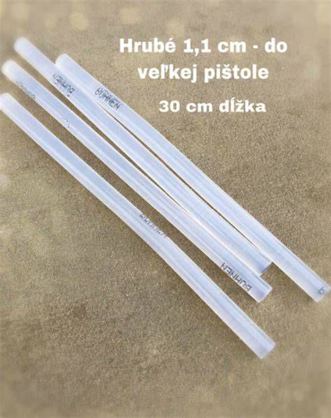 Použitie tavnej pištole na tmelenie