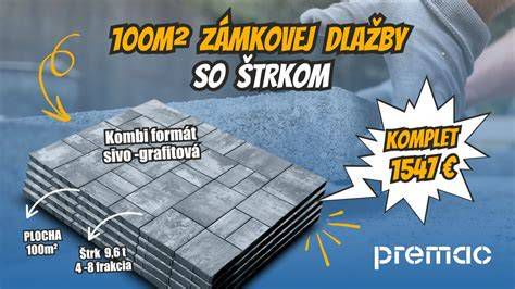 Ukážka použitia dlažby Klasiko na príjazdovej ceste