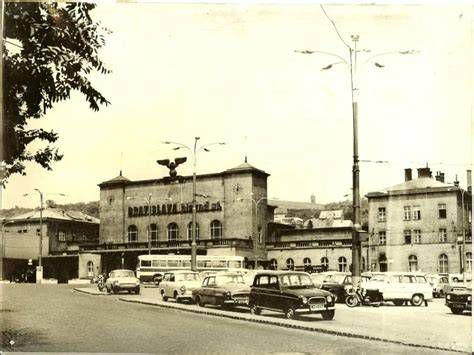 Historická fotografia Hlavnej stanice v Bratislave