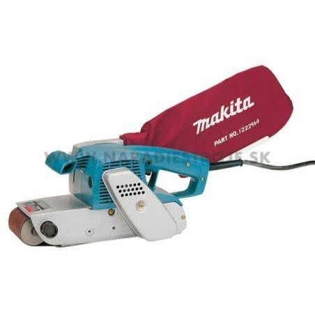 Pásová brúska Makita 9924DB v akcii