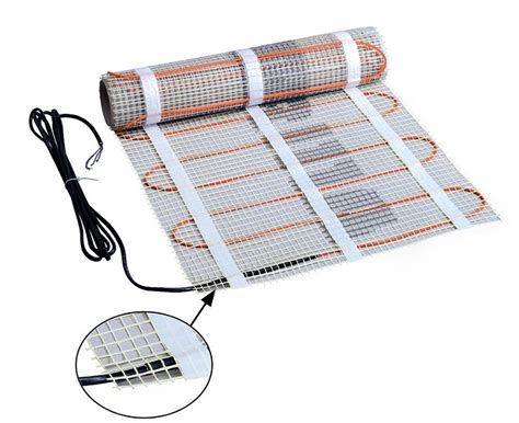 Elektrická vykurovacia rohož pod dlažbou