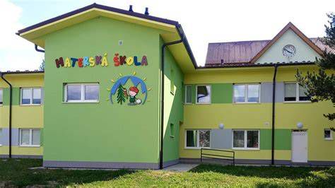 Materská škola po zateplení a modernizácii
