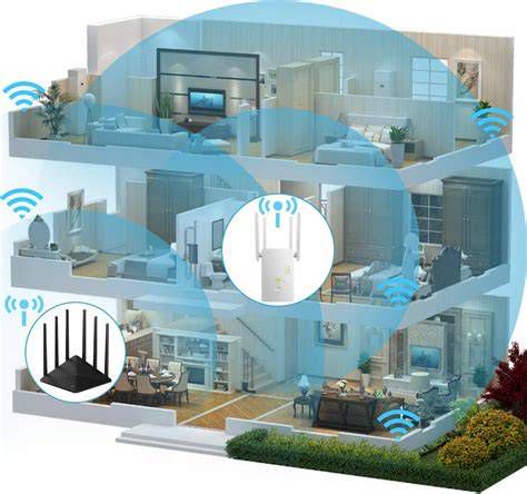 Mapa pokrytia Wi-Fi signálu v inteligentnej domácnosti