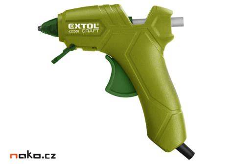 Detail tavnej pištole Extol Craft 422000 v ruke