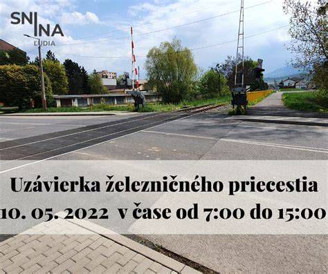 Fotografia železničného priecestia na Fintickej ulici