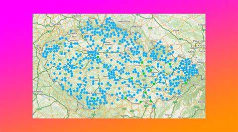 Mapa tokov dát a sledovania používateľov na internete