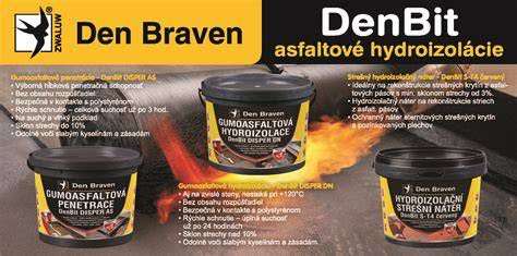 Balenie jednozložkovej hydroizolácie Den Braven