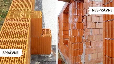 Vizualizácia prácnosti výstavby steny z tehly vs. pórobetónu