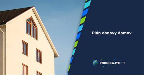 Grafika s časovou osou programov obnovy rodinných domov do roku 2026