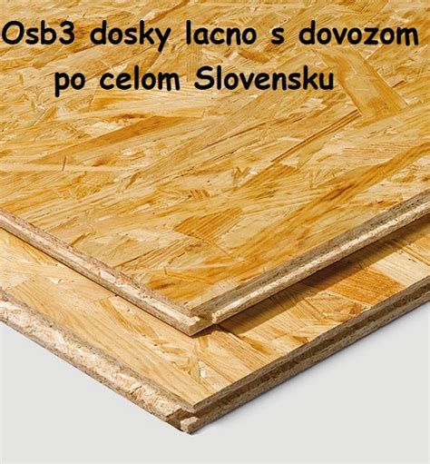 Schéma vrstiev OSB dosky