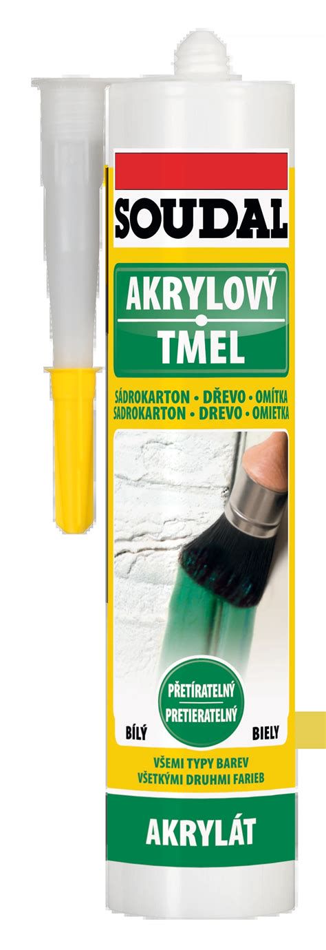 Tuba s akrylovým tmelom a aplikačná pištoľ