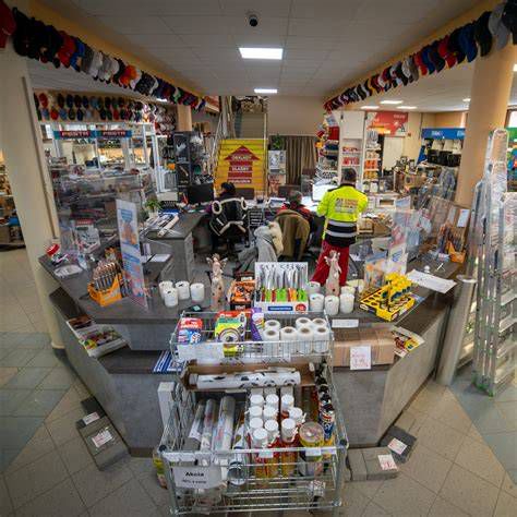 Fotografia kamennej predajne stavebnín v Nitre