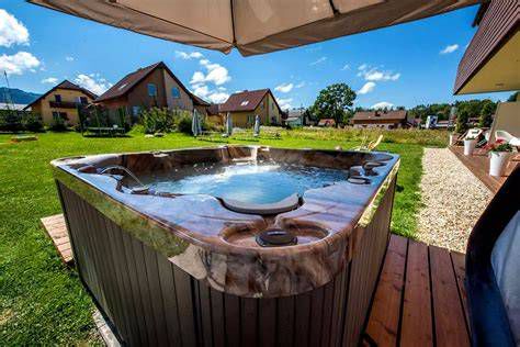 Vizualizácia domáceho wellness s vírivkou