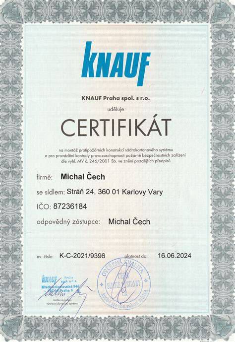 Certifikáty kvality a ekologické označenia Knauf izolácií