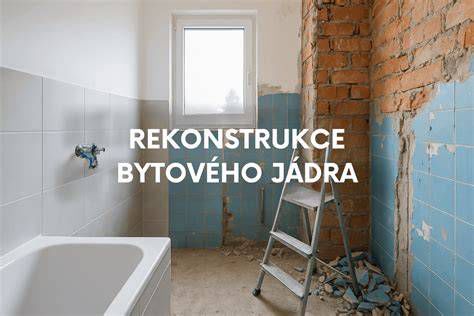 Návrh interiéru po rekonštrukcii bytového jadra