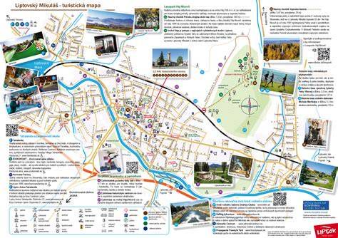 Mapa Liptovského Mikuláša s vyznačenou polohou Quatro LM