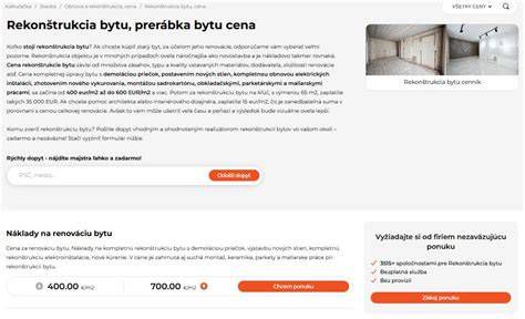 Dokumenty a povolenia pre rekonštrukciu bytu