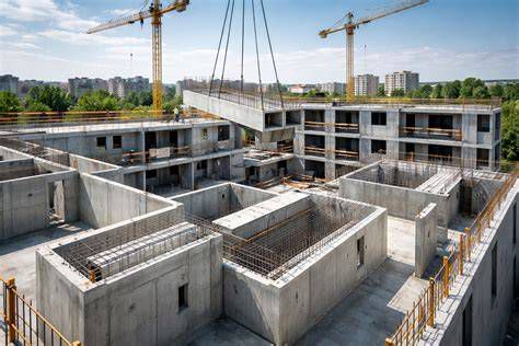 Prefabrikované betónové prvky v modernej architektúre
