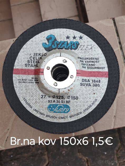 Klasické brúsne kotúče na kov