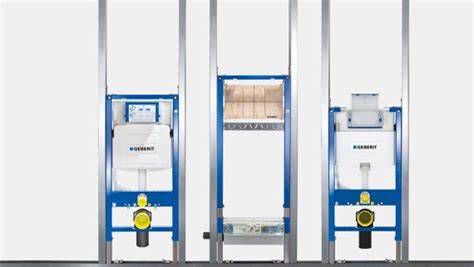 Moduly Geberit Duofix pre rôzne sanitárne zariadenia